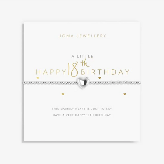 Joma Jewellery | A Little Happy 18th Birthday Bracelet