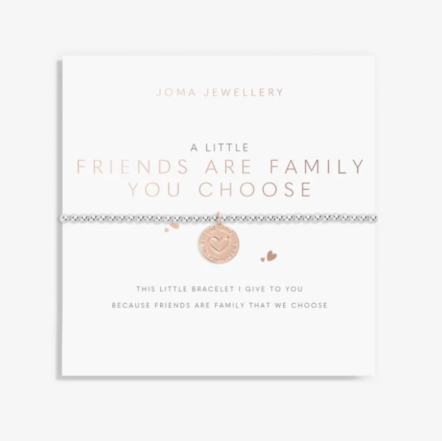 Joma Jewellery | A Little Friends Are The Family You Choose Bracelet