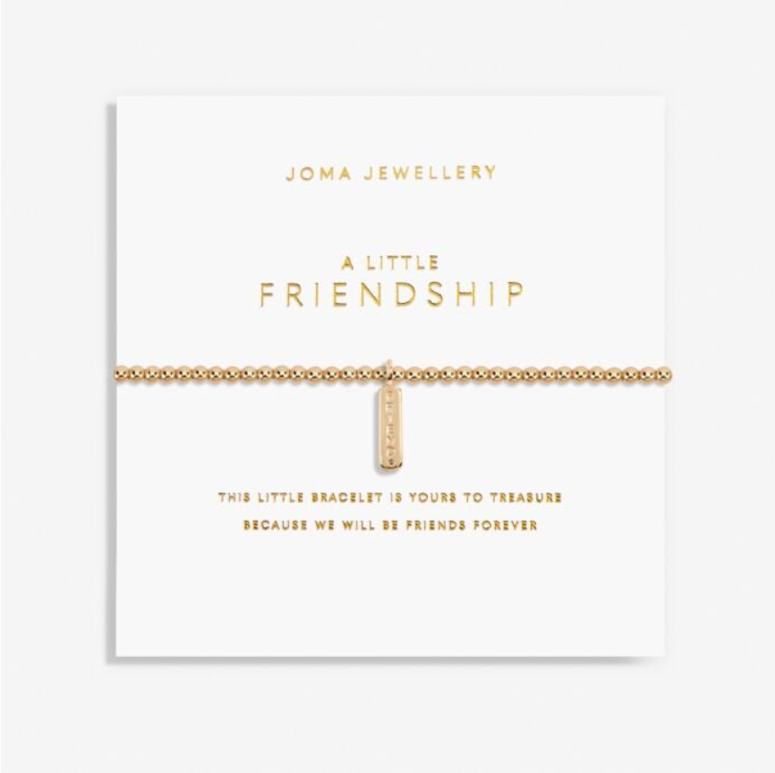 Joma Jewellery | Gold A Little Friendship Bracelet