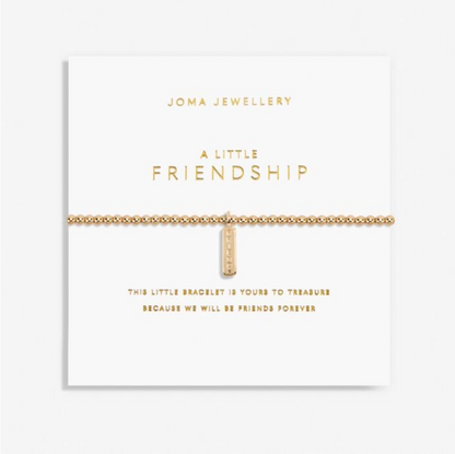 Joma Jewellery | Gold A Little Friendship Bracelet