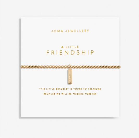 Joma Jewellery | Gold A Little Friendship Bracelet