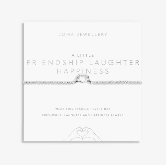 Joma Jewellery | A Little Friendship Laughter Happiness Bracelet