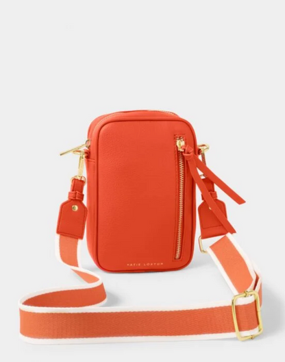 Katie Loxton | Deep Orange Hallie Small Crossbody Bag