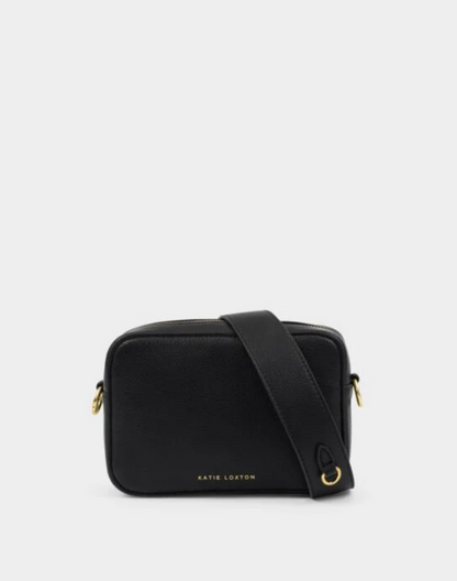 Katie Loxton | Black Avery Small Crossbody Bag