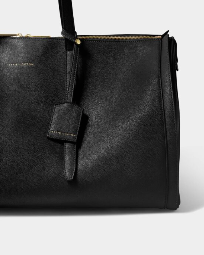 Katie Loxton | Black Fold-Out Garment Weekend Bag