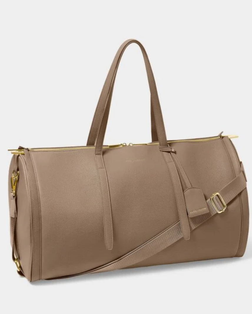 Katie Loxton | Mocha Fold-Out Garment Weekend Bag