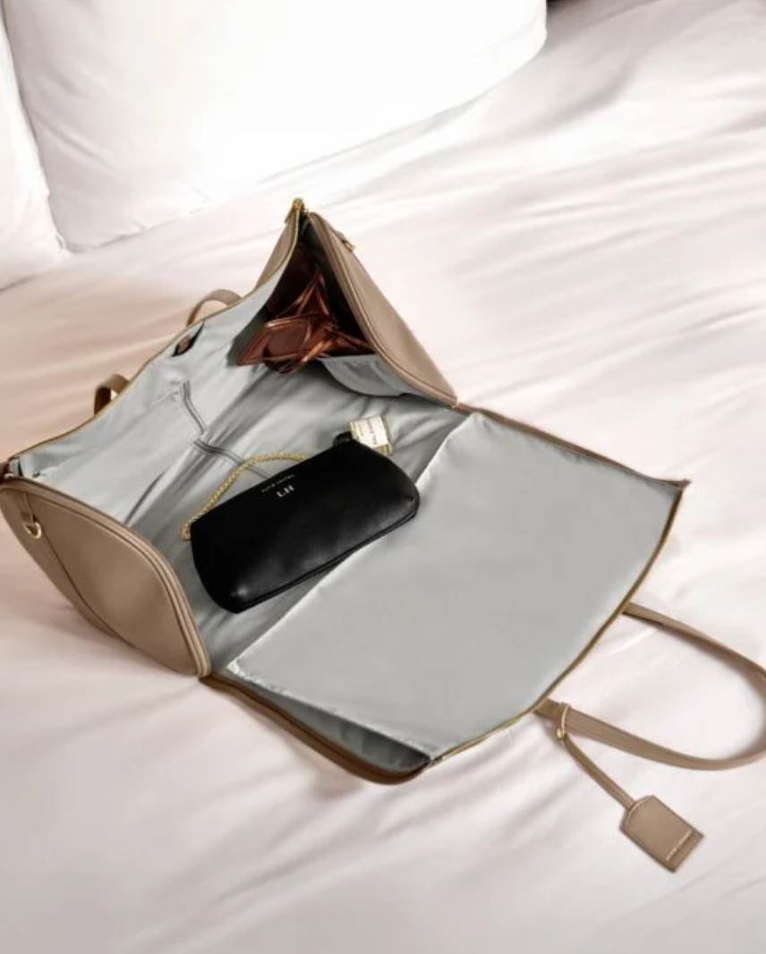 Katie Loxton | Mocha Fold-Out Garment Weekend Bag