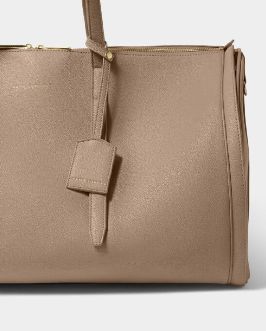Katie Loxton | Mocha Fold-Out Garment Weekend Bag