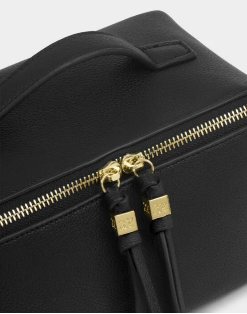 Katie Loxton | Black Medium Soho Makeup & Wash Bag
