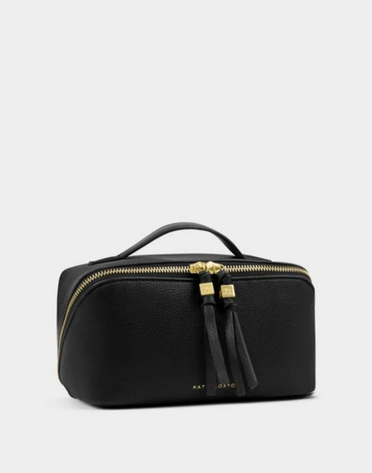 Katie Loxton | Black Medium Soho Makeup & Wash Bag