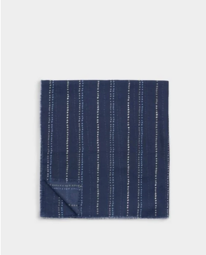 Katie Loxton | Dotted Stripe Print Foil Scarf