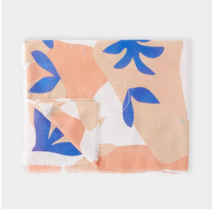 Katie Loxton | Botanical Printed Foil Scarf