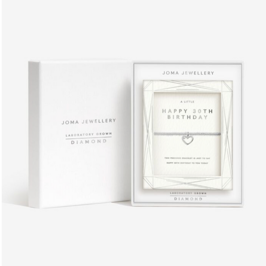 Joma Jewellery Laboratory Grown Diamond | Happy 30th Birthday