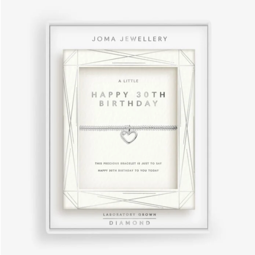 Joma Jewellery Laboratory Grown Diamond | Happy 30th Birthday