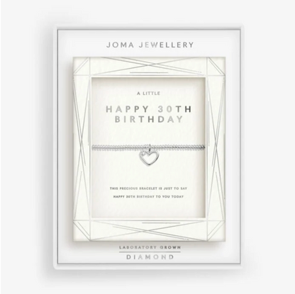 Joma Jewellery Laboratory Grown Diamond | Happy 30th Birthday