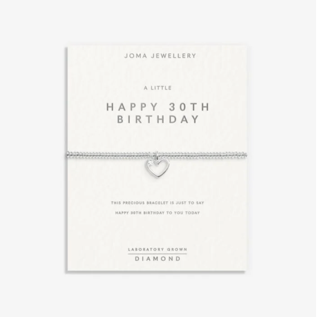 Joma Jewellery Laboratory Grown Diamond | Happy 30th Birthday
