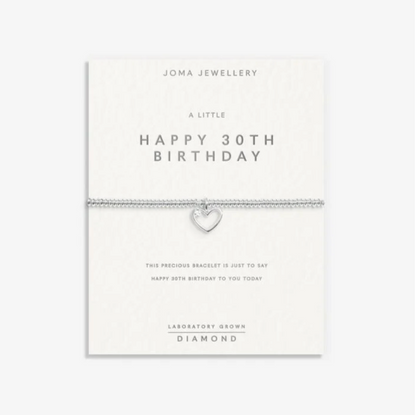 Joma Jewellery Laboratory Grown Diamond | Happy 30th Birthday