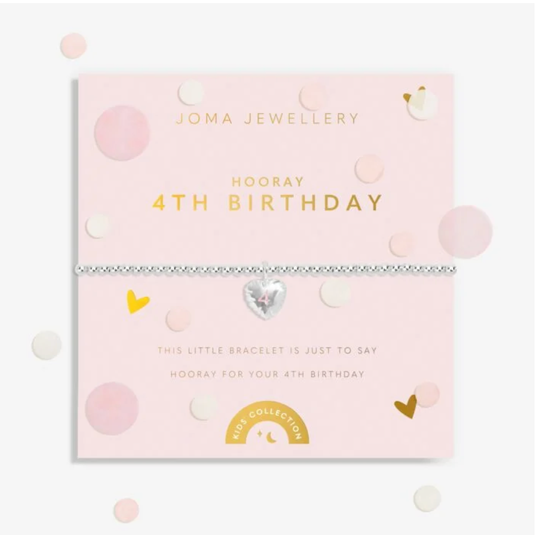Joma Jewellery | Hooray 4th Birthday