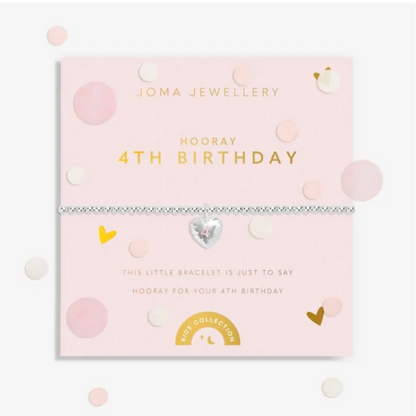 Joma Jewellery | Hooray 4th Birthday