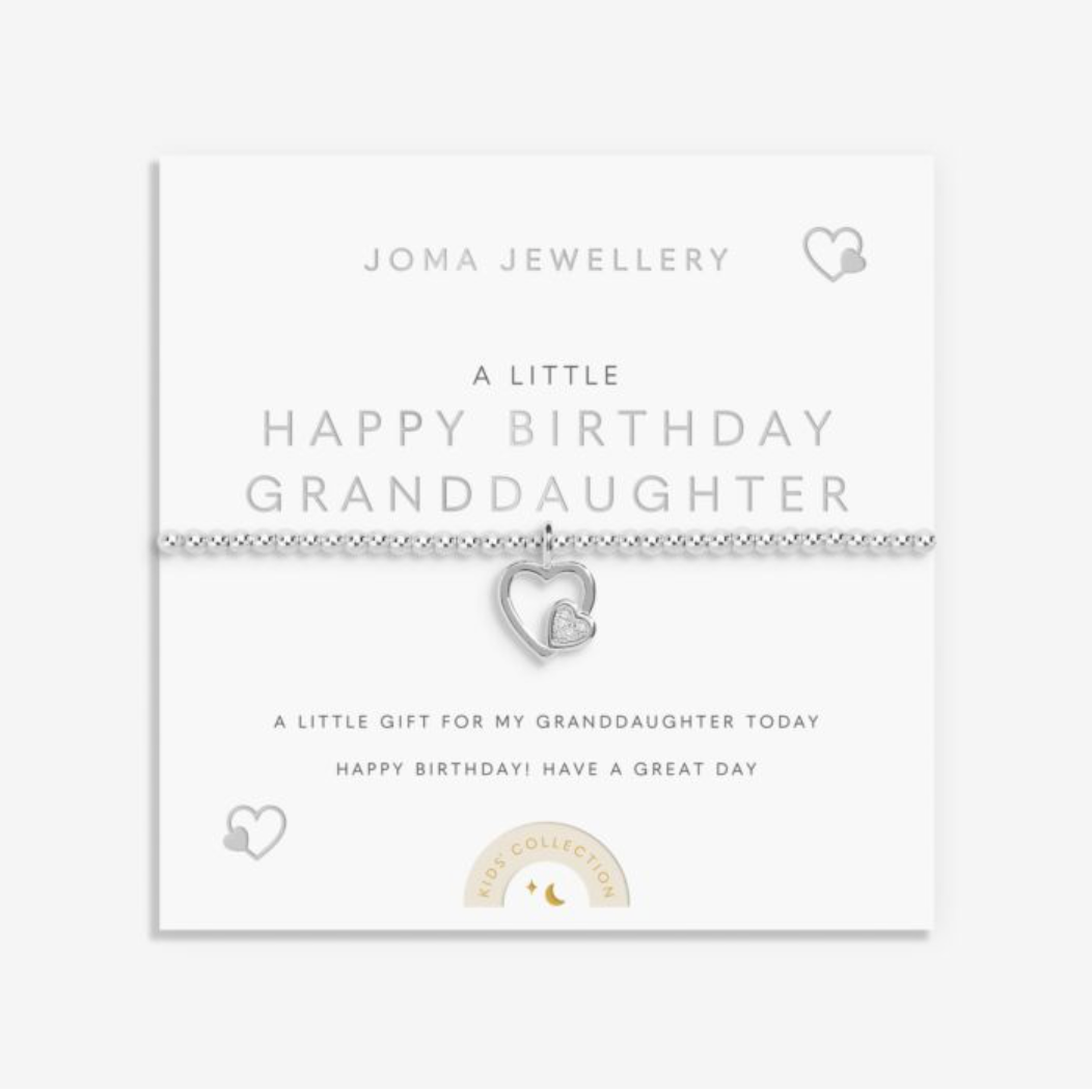 Joma Jewellery | A Little Happy Birthday Granddaughter