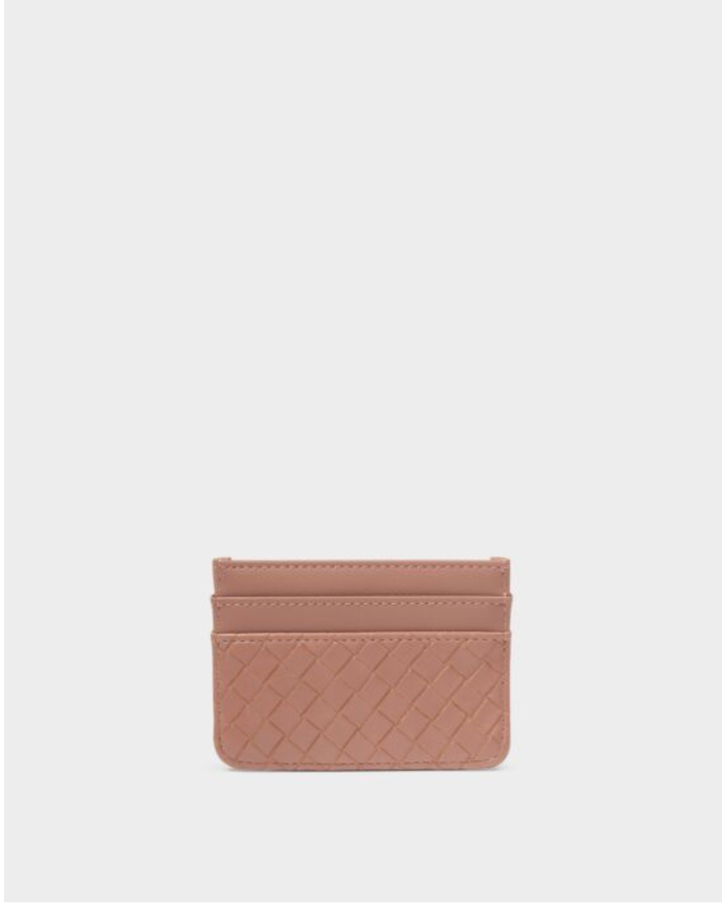 Katie Loxton | Pink Clay Nova Woven Texture Card Holder