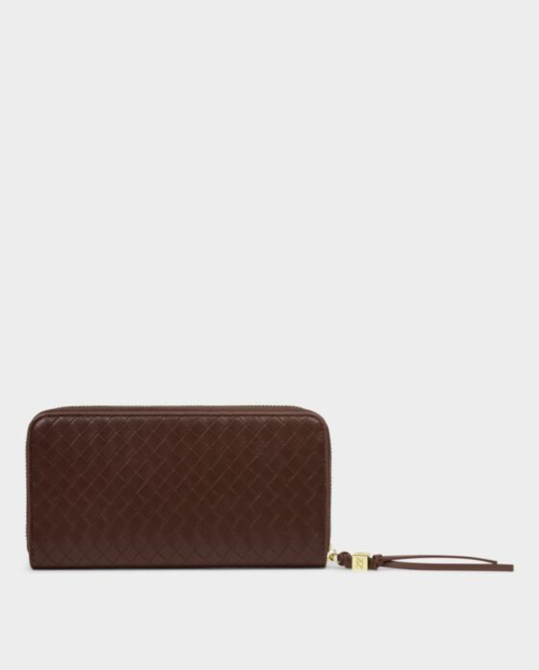 Katie Loxton | Chocolate Nova Woven Texture Large Purse