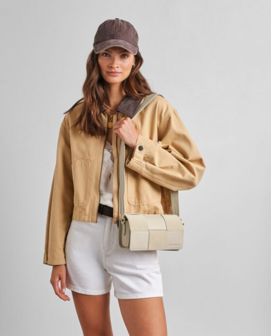 Katie Loxton | Off White Taya Suedette Crossbody Bag