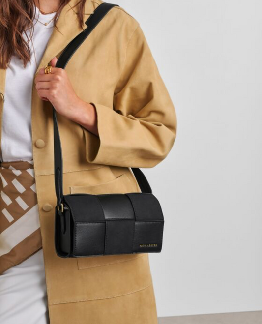 Katie Loxton | Black Taya Suedette Crossbody Bag