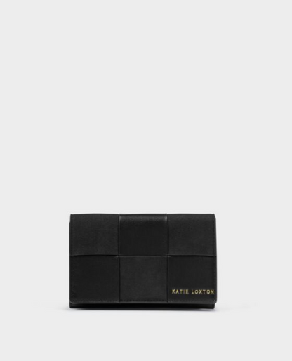 Katie Loxton | Black Taya Woven Purse