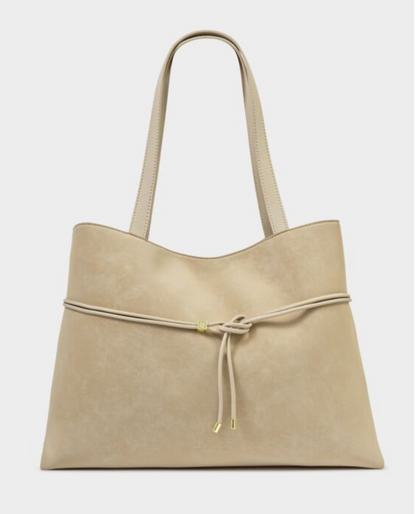 Katie Loxton | Desert Sand Lori Suedette Tote Bag