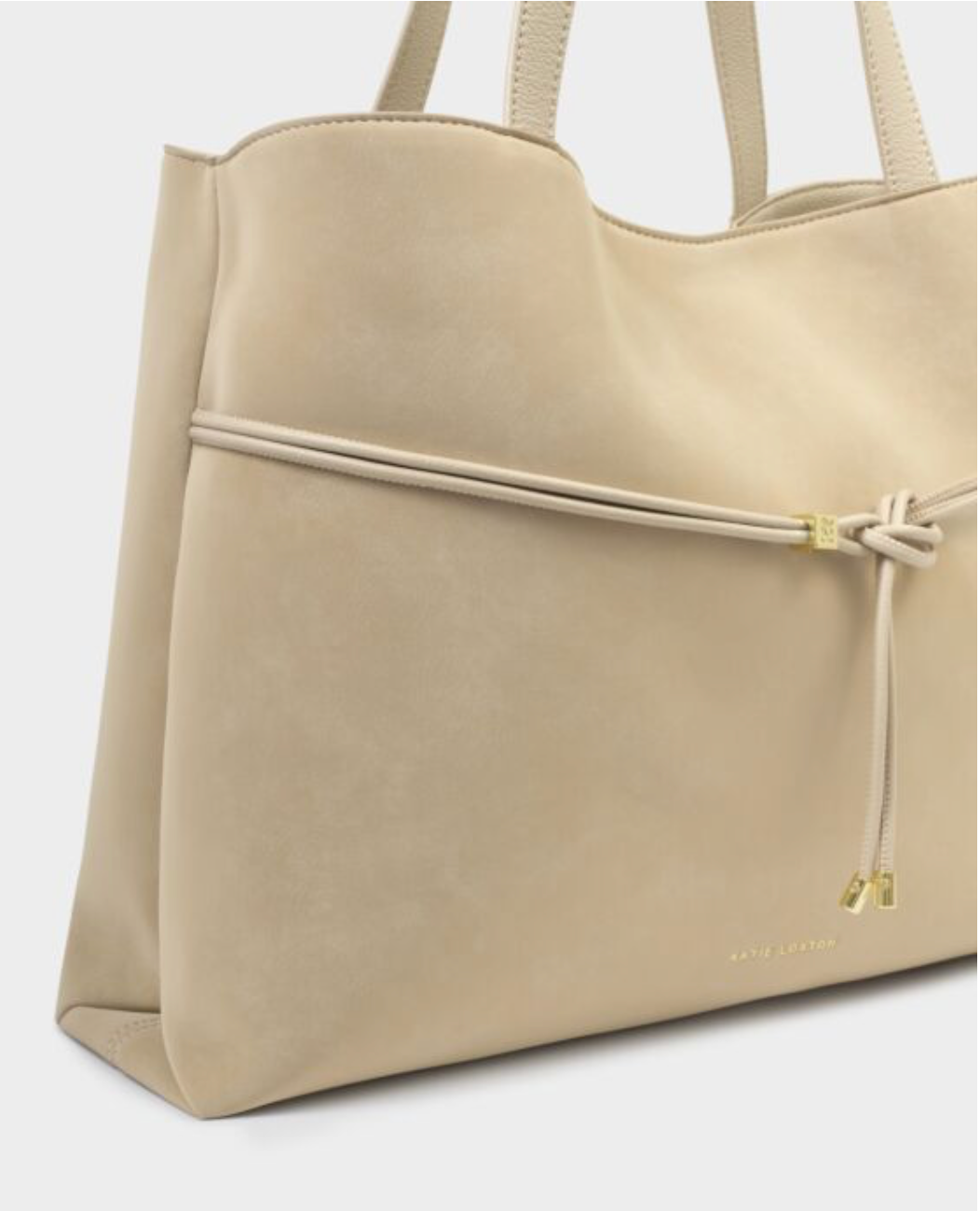 Katie Loxton | Desert Sand Lori Suedette Tote Bag