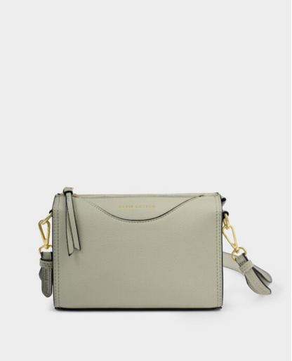 Katie Loxton | Green Mist Alba Suedette Crossbody Bag