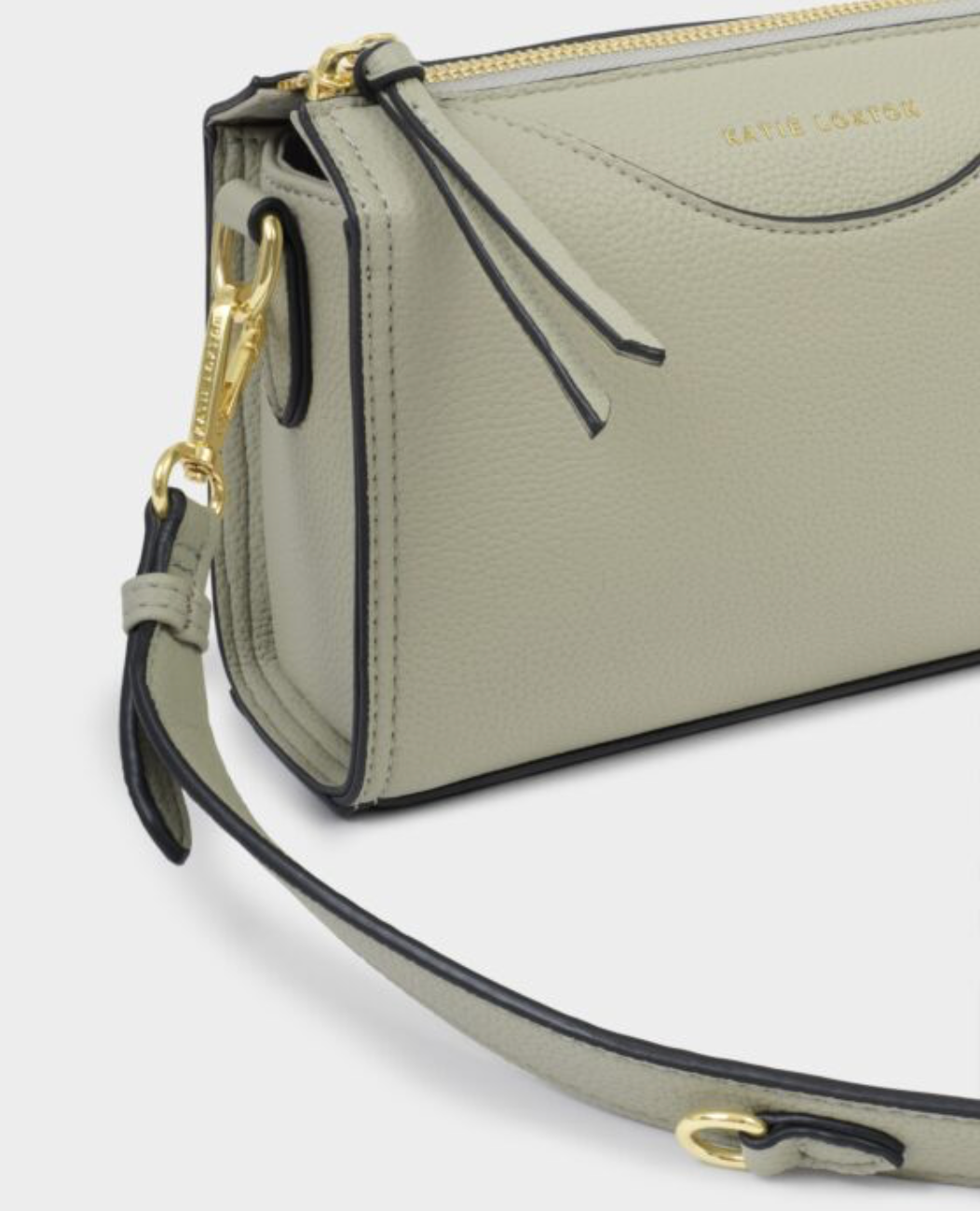 Katie Loxton | Green Mist Alba Suedette Crossbody Bag