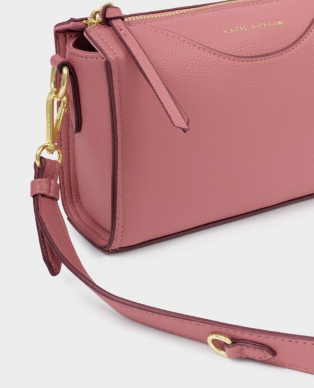 Katie Loxton | Raspberry Pink Alba Suedette Crossbody Bag