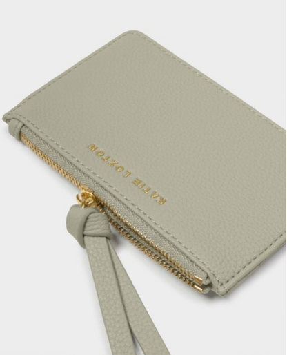 Katie Loxton | Green Mist Hallie Coin & Card Holder