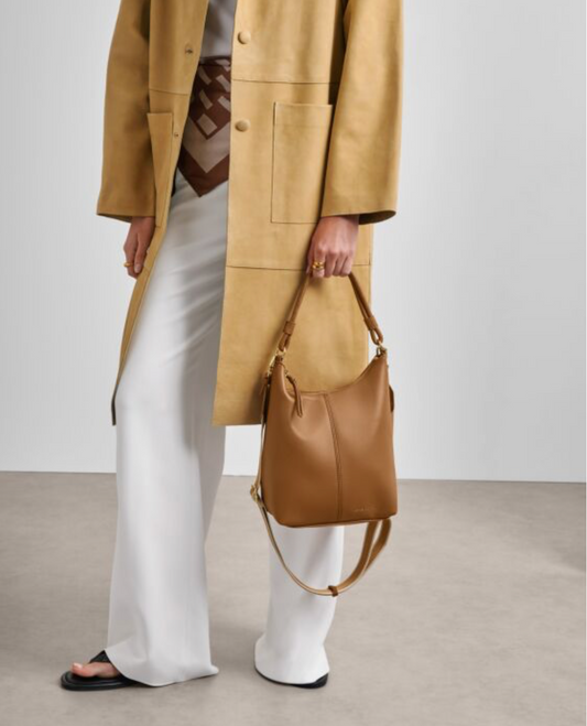Katie Loxton | Caramel Hallie Satchel Bag