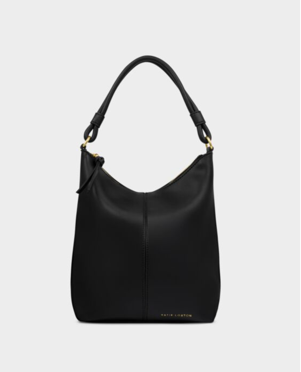 Katie Loxton | Black Hallie Satchel Bag