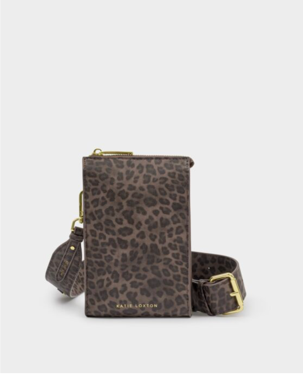 Katie Loxton | Leopard Avery Slim Crossbody Bag