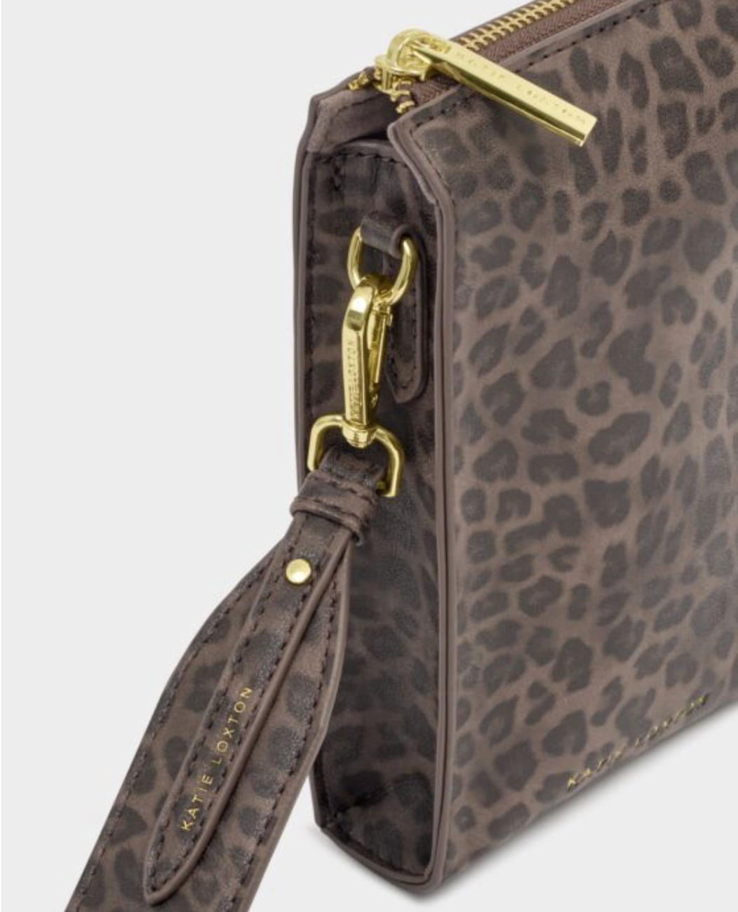 Katie Loxton | Leopard Avery Slim Crossbody Bag