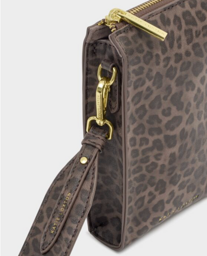 Katie Loxton | Leopard Avery Slim Crossbody Bag