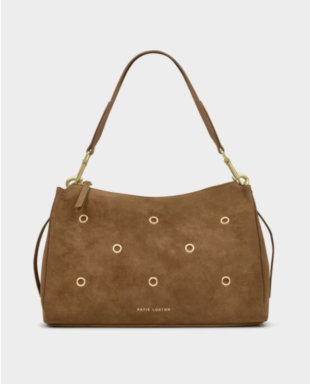 Katie Loxton | Caramel Alize Suedette Shoulder Bag