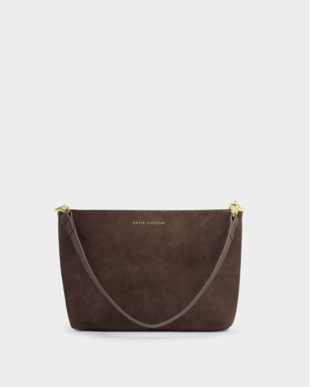 Katie Loxton | Bitter Chocolate Cord Small Suedette Shoulder Bag