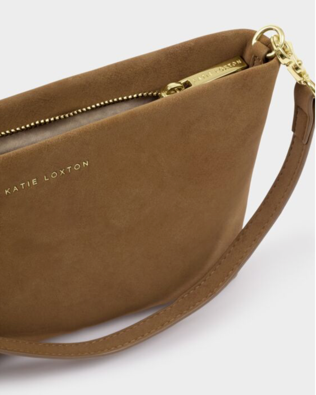 Katie Loxton | Caramel Cord Small Suedette Shoulder Bag