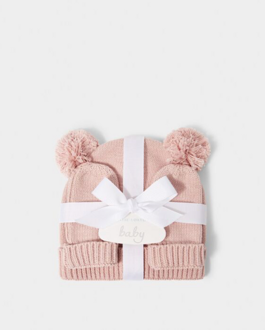 Katie Loxton | Pink Baby Hat & Mittens