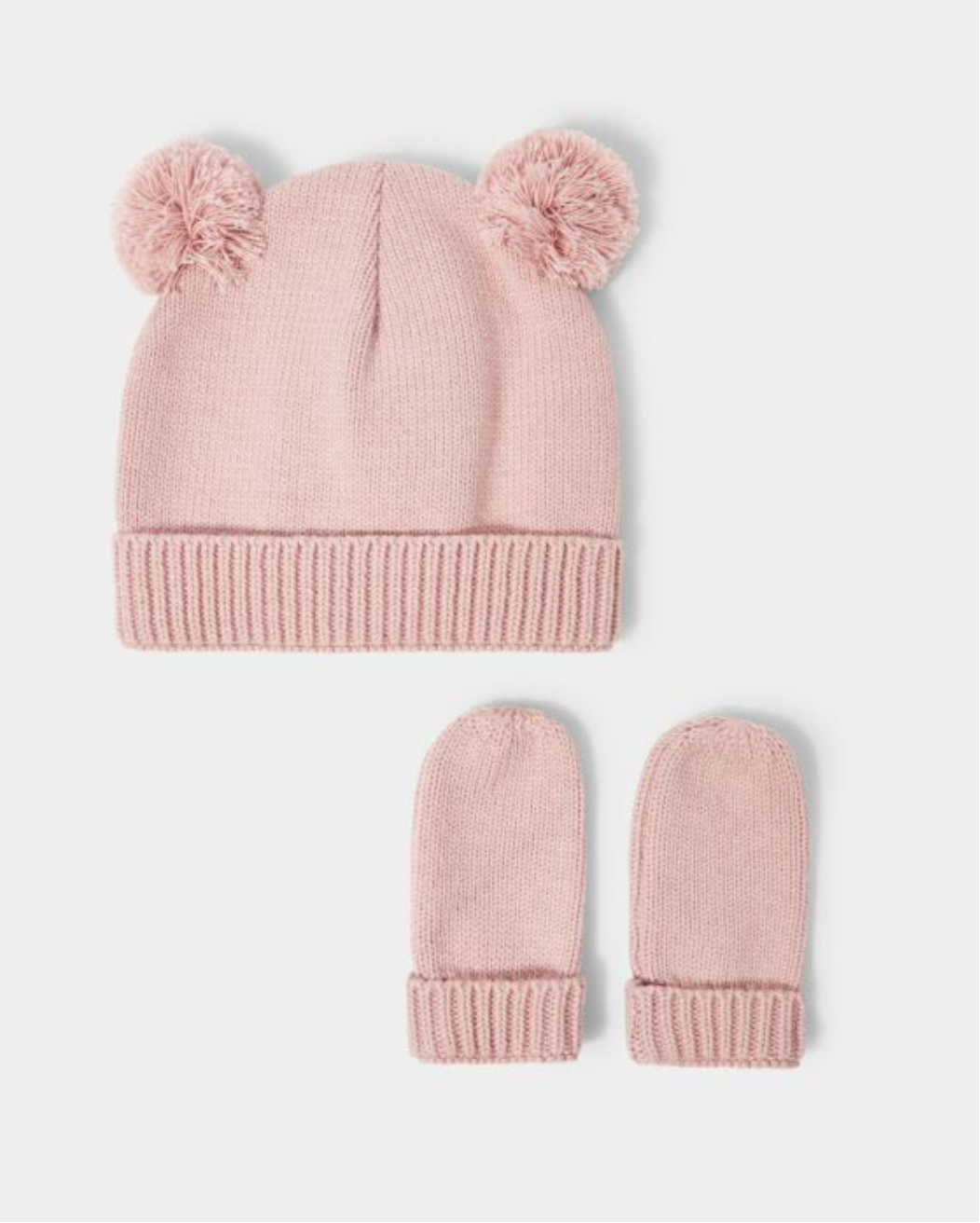Katie Loxton | Pink Baby Hat & Mittens