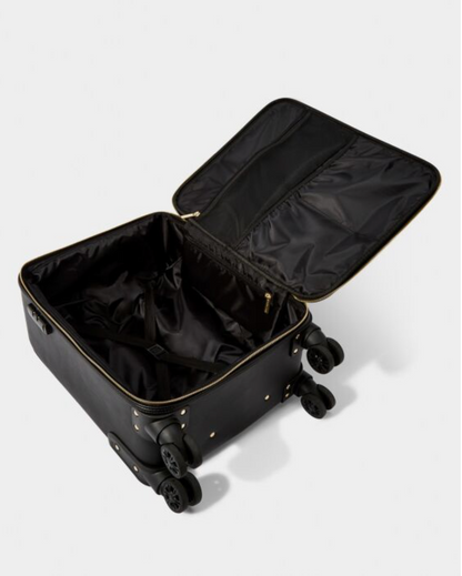 Katie Loxton | Black Oxford Cabin Suitcase