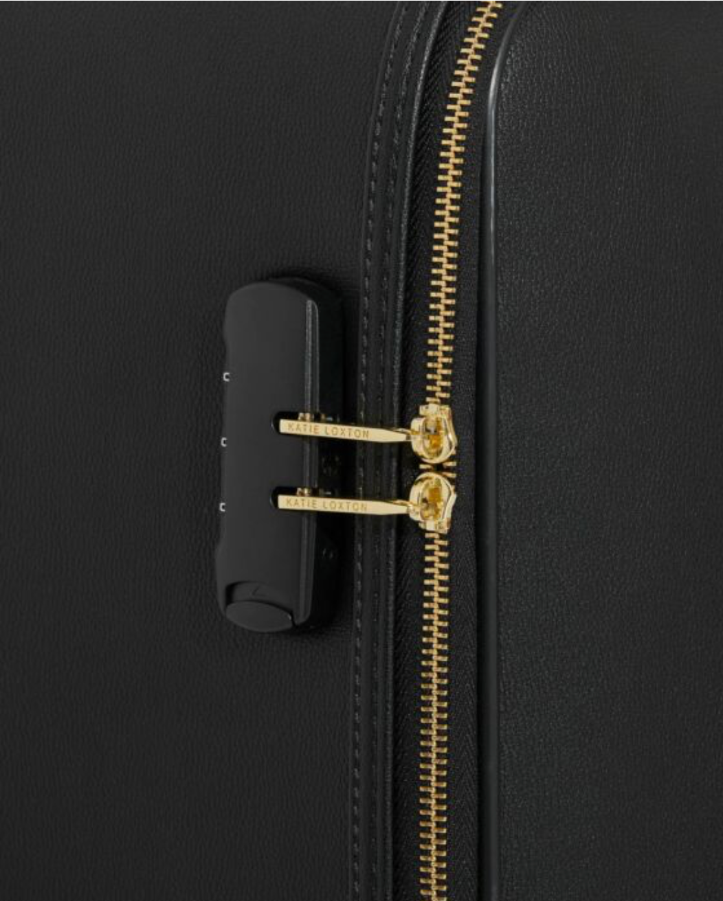 Katie Loxton | Black Oxford Cabin Suitcase