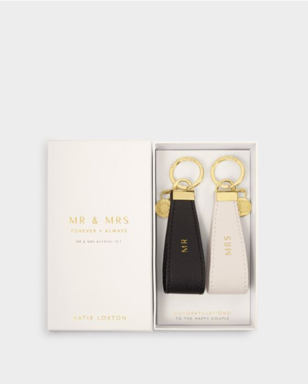 Katie Loxton | 'Mr & Mrs' Boxed Wedding Keyring