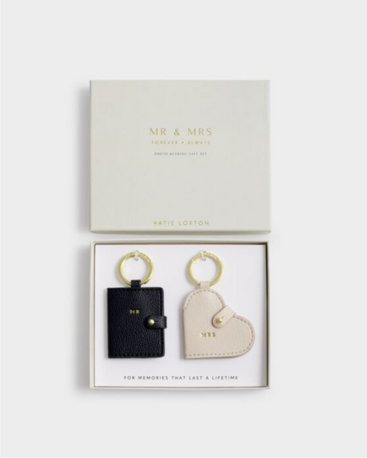 Katie Loxton | 'Mr & Mrs' Boxed Photo Keyring