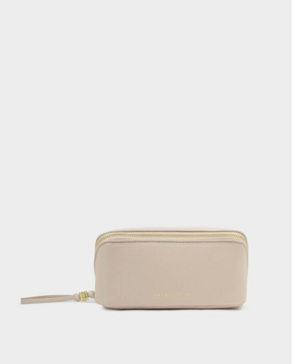Katie Loxton | Oyster Fold Out Makeup Bag With Mirror